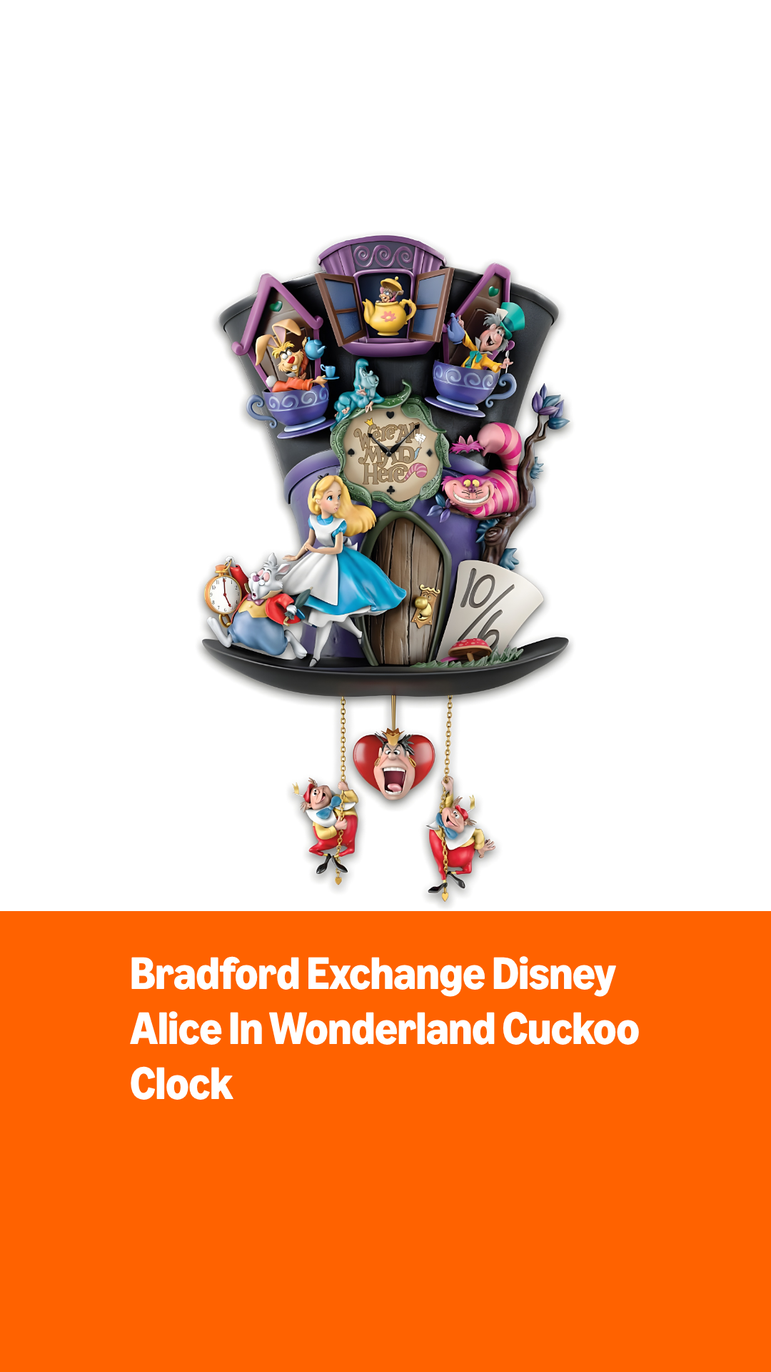 Amazon.com: The Bradford Exchange Disney Alice in Wonderland Mad